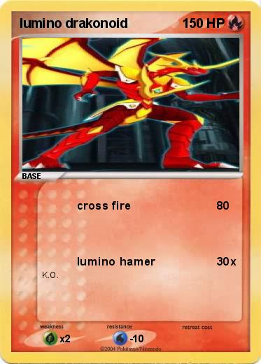 Pokemon lumino drakonoid