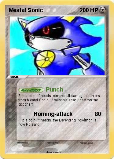Pokemon Meatal Sonic