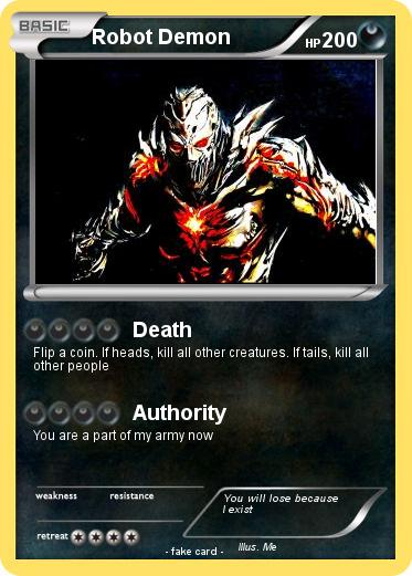 Pokemon Robot Demon