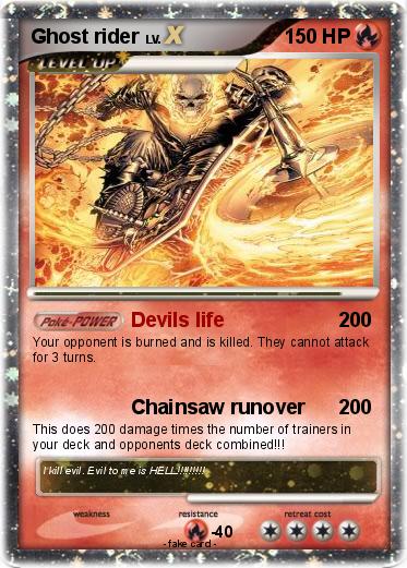 Pokemon Ghost rider