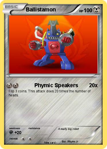 Pokemon Ballistamon