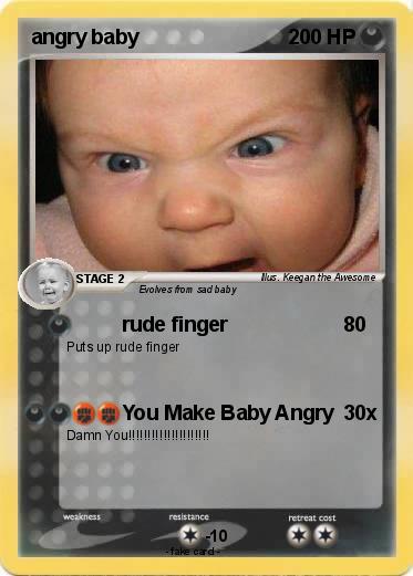 Pokemon angry baby