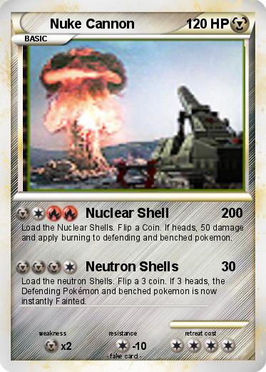 Pokemon Nuke Cannon