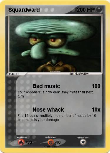 Pokemon Squardward