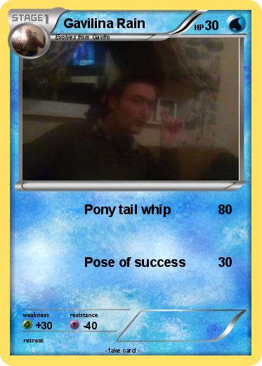 Pokemon Gavilina Rain