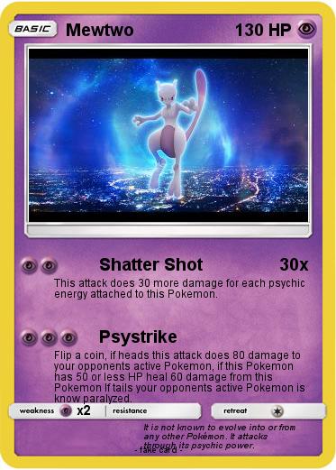 Pokemon Mewtwo