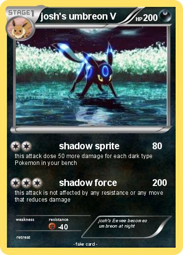 Pokemon josh's umbreon V