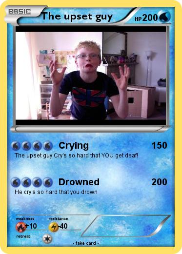 Pokemon The upset guy