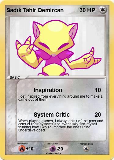 Pokemon Sadık Tahir Demircan