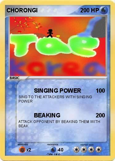 Pokemon CHORONGI