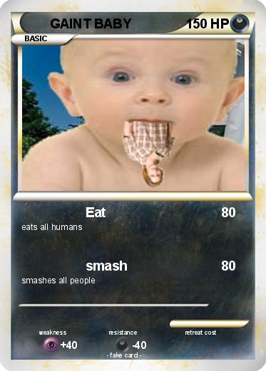 Pokemon GAINT BABY