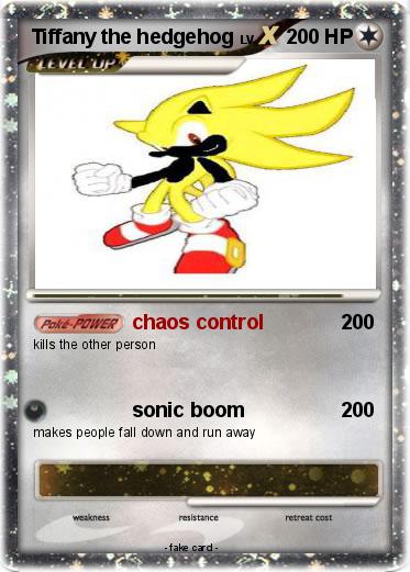 Pokemon Tiffany the hedgehog