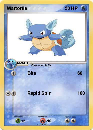 Pokemon Wartortle