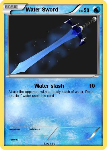 Pokemon Water Sword