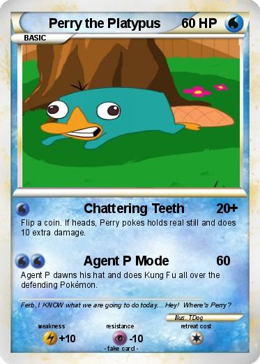 Pokemon Perry the Platypus