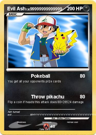 Pokemon Evil Ash