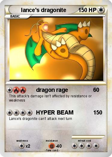 Pokemon lance's dragonite