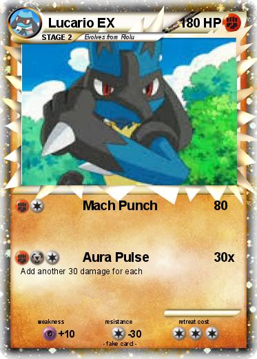 Pokemon Lucario EX