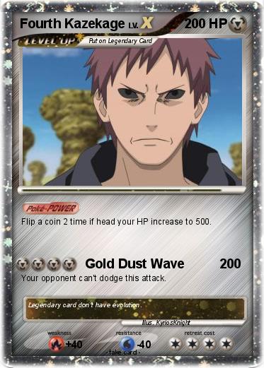 Pokemon Fourth Kazekage