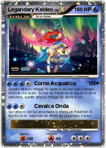 Pokemon Legandary Keldeo