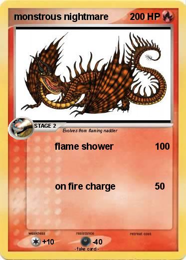 Pokemon monstrous nightmare