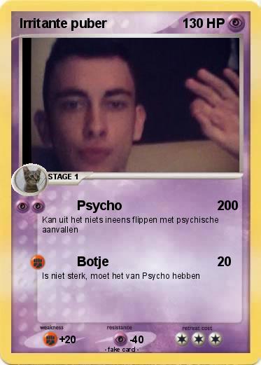 Pokemon Irritante puber