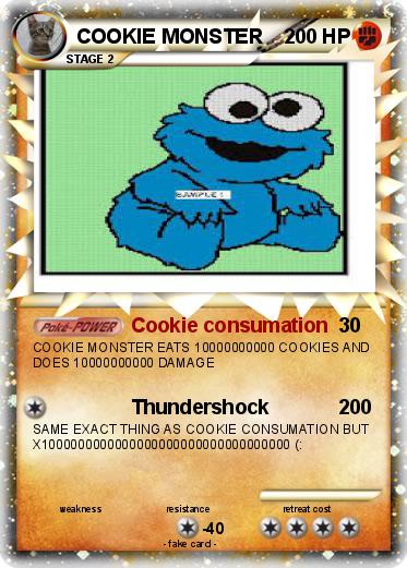 Pokemon COOKIE MONSTER