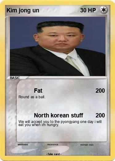 Pokemon Kim jong un