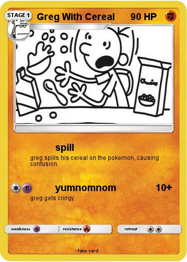 Pokemon Greg With Cereal