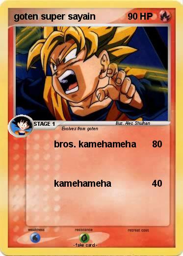 Pokemon goten super sayain