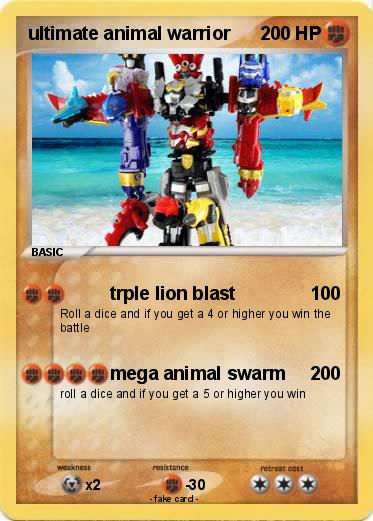 Pokemon ultimate animal warrior