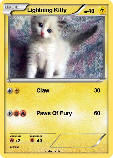 Pokemon Lightning Kitty