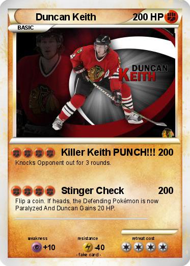 Pokemon Duncan Keith