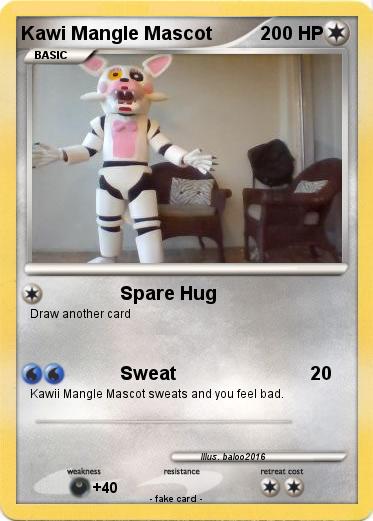 Pokemon Kawi Mangle Mascot