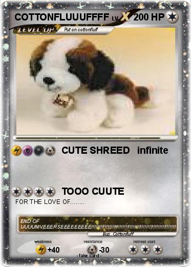 Pokemon COTTONFLUUUFFFF