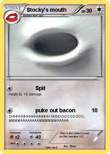 Pokemon Stocky's mouth