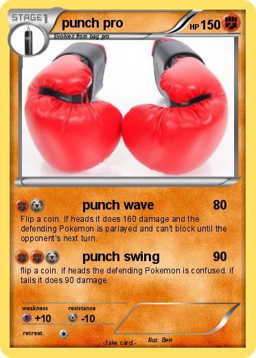 Pokemon punch pro