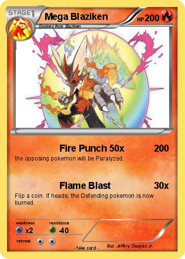 Pokemon Mega Blaziken