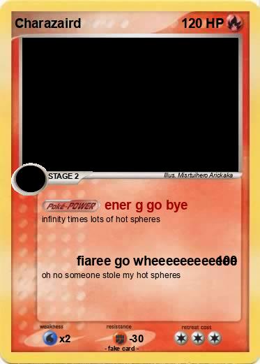 Pokemon Charazaird