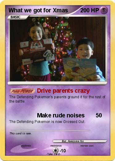 Pokemon What we got for Xmas