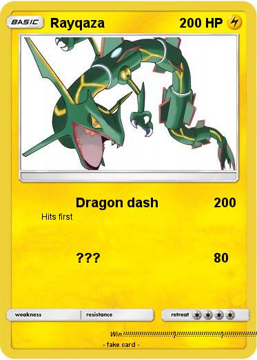 Pokemon Rayqaza