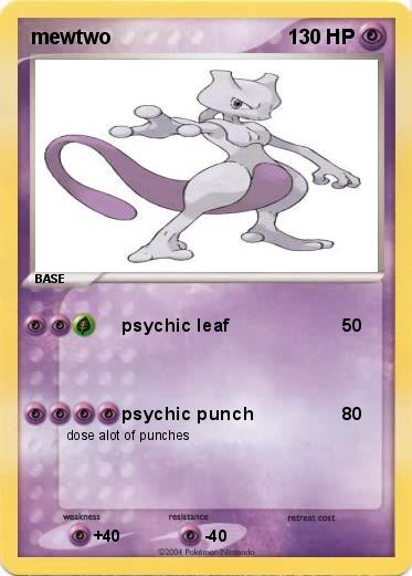 Pokemon mewtwo