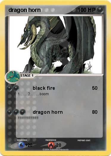 Pokemon dragon horn
