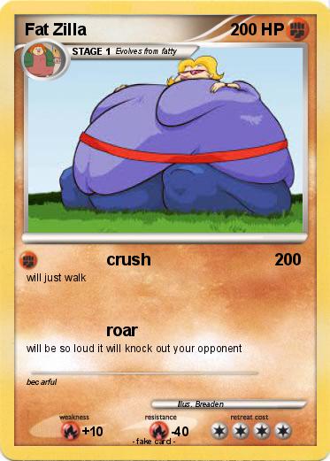 Pokemon Fat Zilla