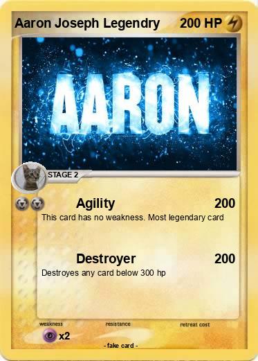 Pokemon Aaron Joseph Legendry