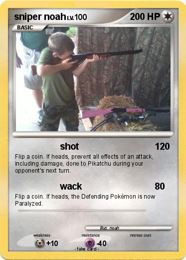 Pokemon sniper noah