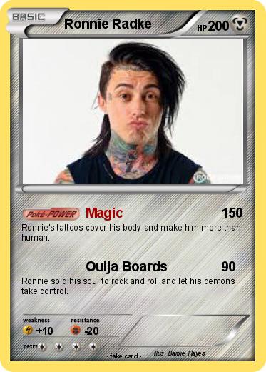 Pokemon Ronnie Radke