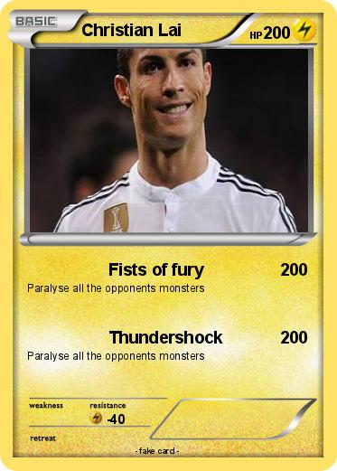 Pokemon Christian Lai