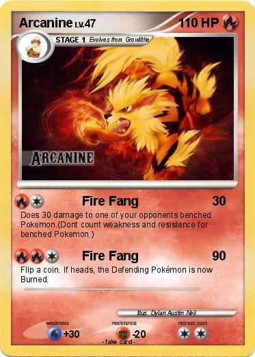 Pokemon Arcanine