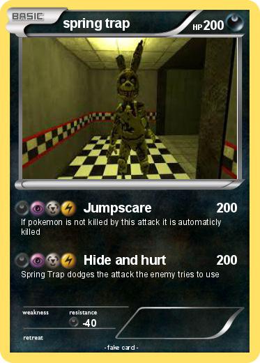 Pokemon spring trap